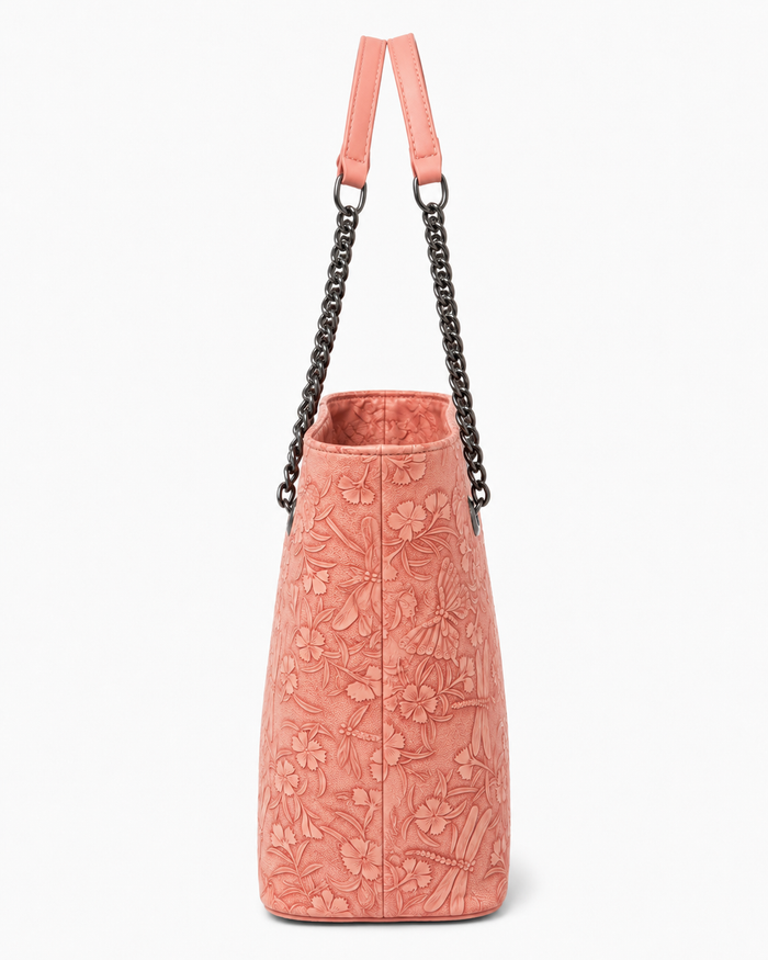 Blush Bloom Chain Tote Bag – China Imported