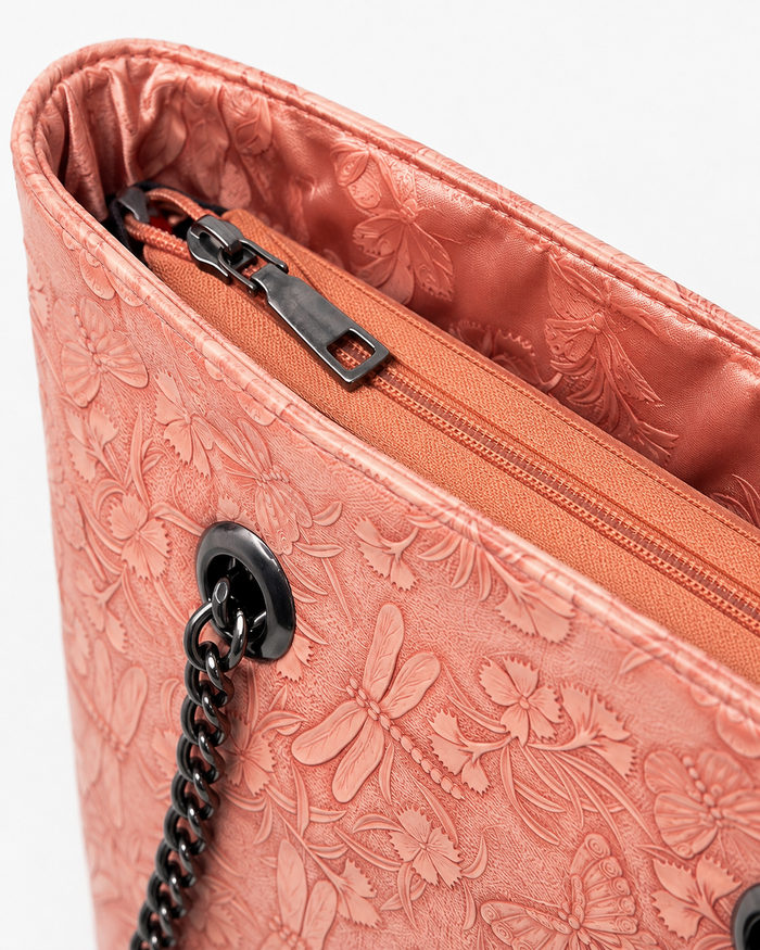 Blush Bloom Chain Tote Bag – China Imported