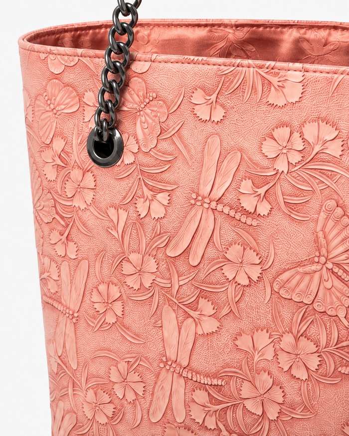 Blush Bloom Chain Tote Bag – China Imported