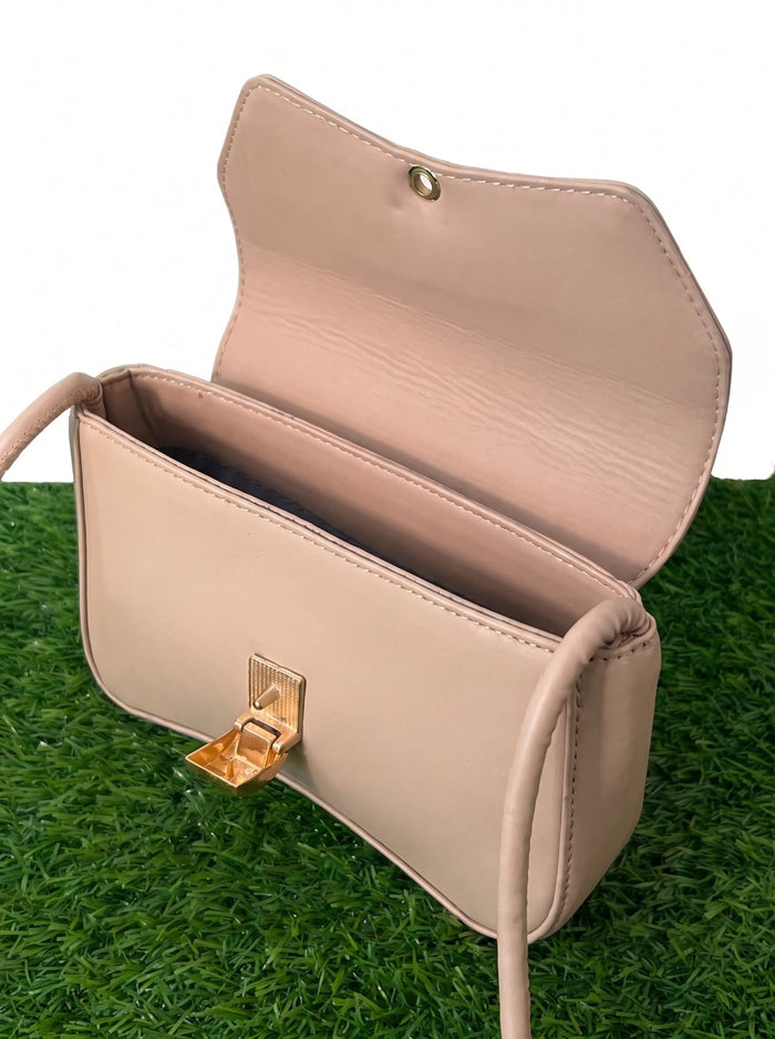 Nude Envelope Flap Crossbody Bag - ZN Stores